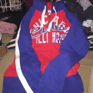 Chicago Cubs zip up hoodie