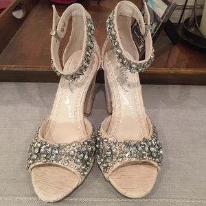 Alice and Olivia rhinestone heels