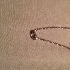 Tiny knot necklace