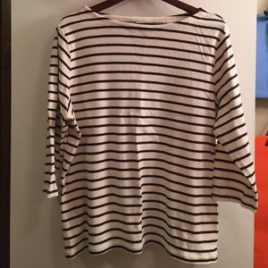 ⭐️PRICE DROP⭐️LL Bean Stripe Breton Tee