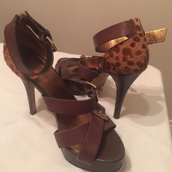 Nine West Brown high heels