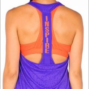 Blueberry Tank with Inspiration on the Back