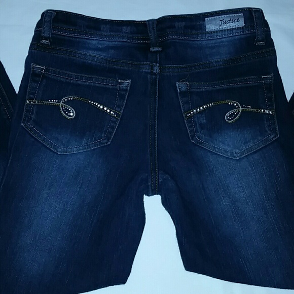 Embellished Justice Jeans (Girl's) - Picture 3 of 4