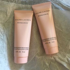 2 Travel Sz Ralph Lauren Romance Body Moisturizer