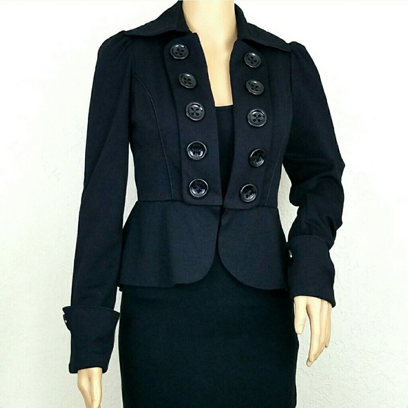 Candie's Jackets & Blazers - Candies Peplum Military Blazer