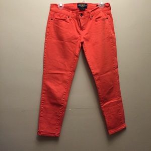 Lucky Brand Orange Jeans