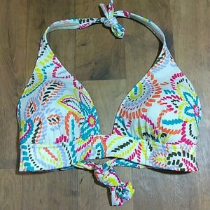 Colorful Flower VS Bikini Top (XL)