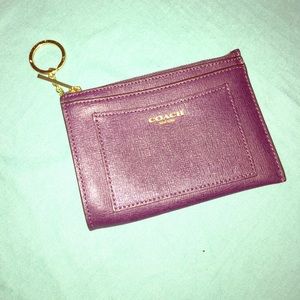 Coach keychain/ID holder