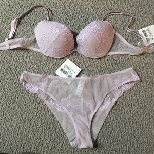 LaPerla lavender lingerie