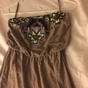 Super cute hi-low strapless dress! Worn once.