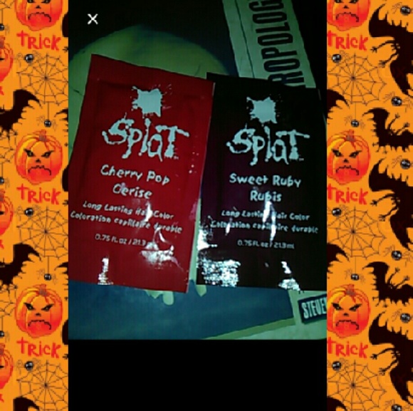 2 SPLAT HAIR COLORS