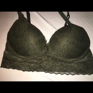 PINK olive lace bralette 💕