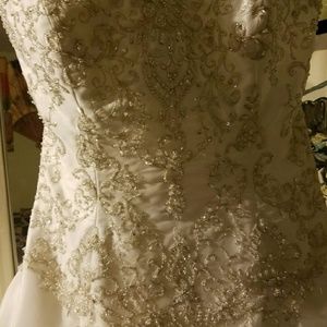 wedding dress (Diamond white)