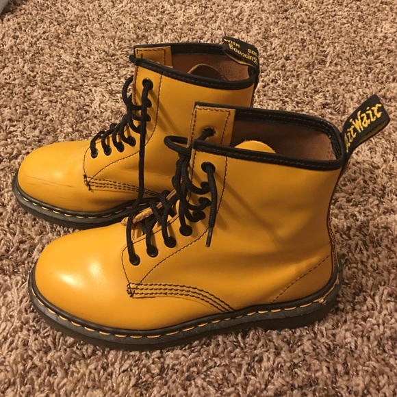 Brand New Mustard Coloured Dr Martens 