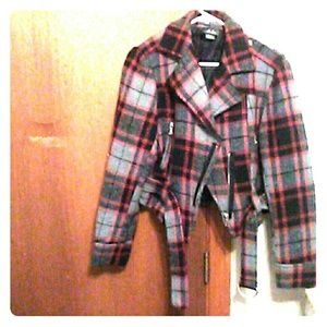 Punk plaid jacket