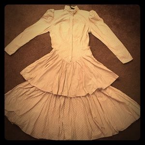 Vintage Turn of the Century Style Tiered Dress