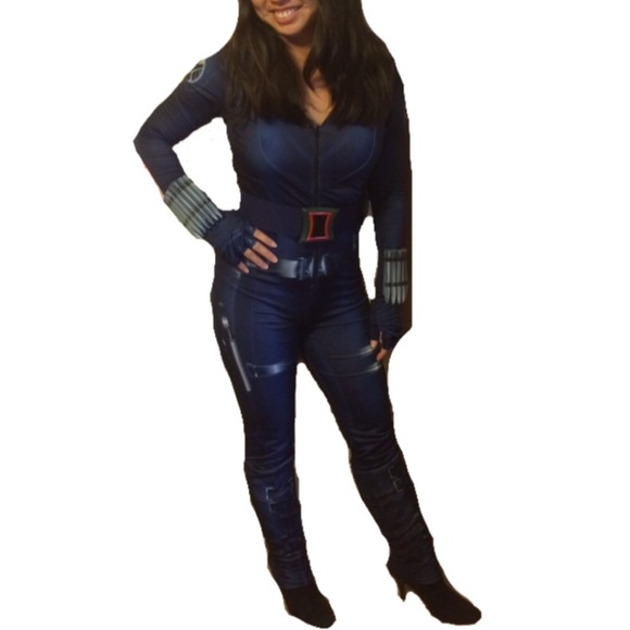 NWT Adult Marvel Black Widow Costume Sz Med (6-8) - Picture 1 of 1