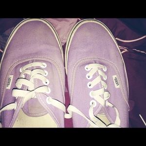 Light purple vans