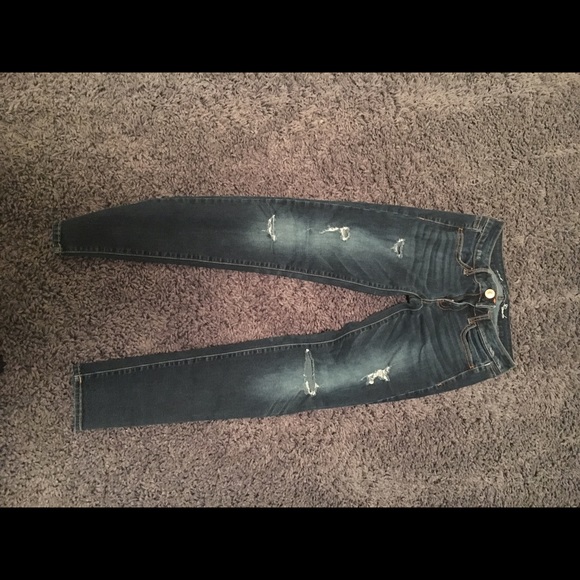 American eagle ripped jeggings