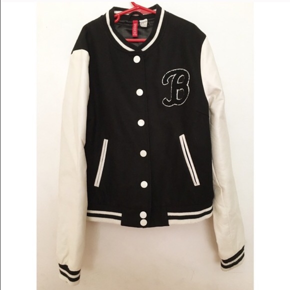 H&M letterman varsity jacket