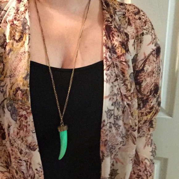 Shark Tooth Necklace. ✨