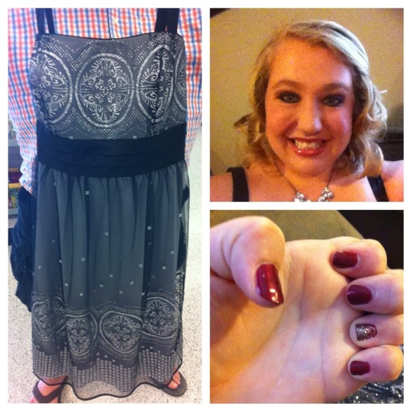 Grey/Silver Homecoming Dress