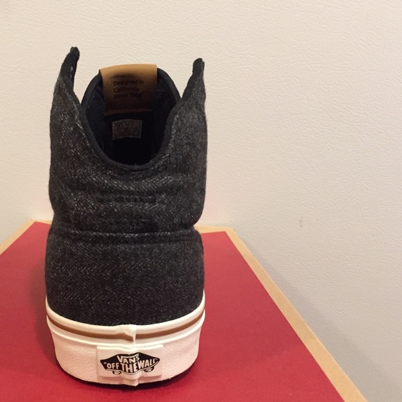 BRAND NEW Tweed Cotton/Canvas Vans Mids!!! - Picture 3 of 4