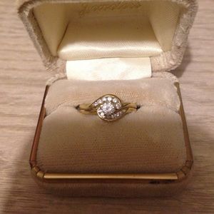 Engagement/Wedding set.