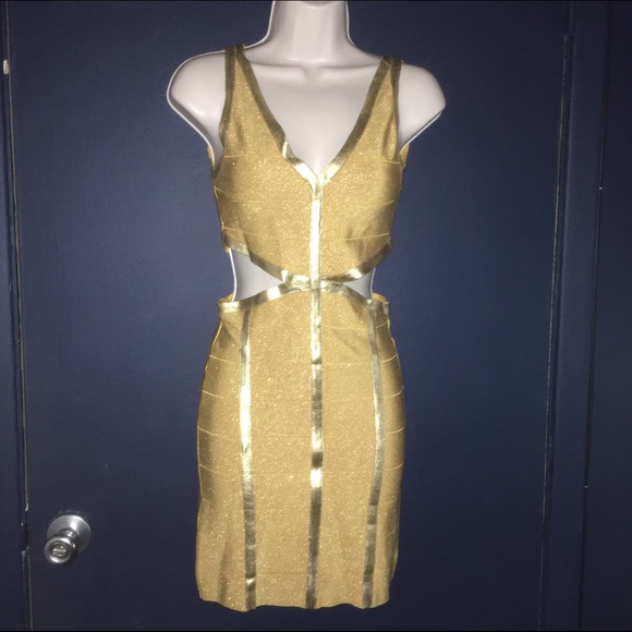 Gold Hollywood Dress