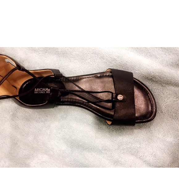 michael kors gladiator sandals sofia size 6.5 - Picture 2 of 2