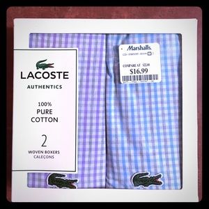 2 Woven Boxers 100% PURE COTTON