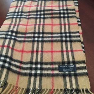 Burberry scarf