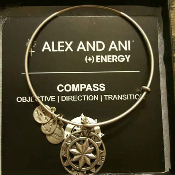 Authentic Alex and Ani Compass Bracelet