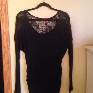Black Lace BKE shirt!
