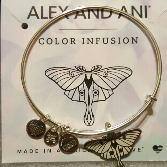 NWOT Authentic Alex and Ani Luna Mother Bracelet