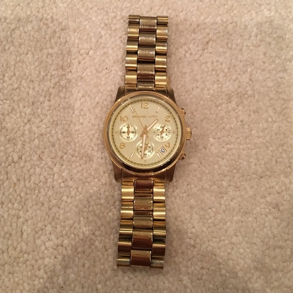 Authentic Michael Kors Gold watch
