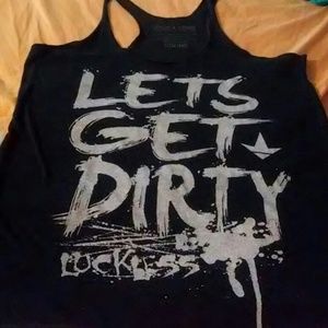 Ladies luckless tank XL