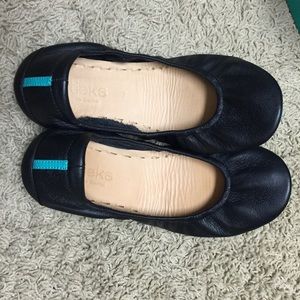 Tieks. Black matte. Size 7.