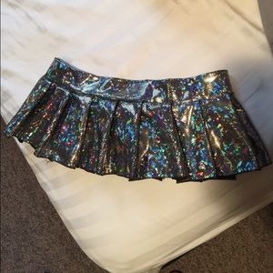rave mini skirt