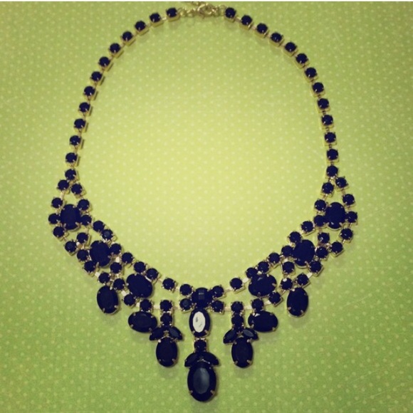 Classic Black Statement Necklace