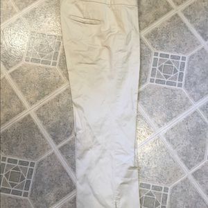 Banana Republic lt tan Harrison stretch Capri sz 0
