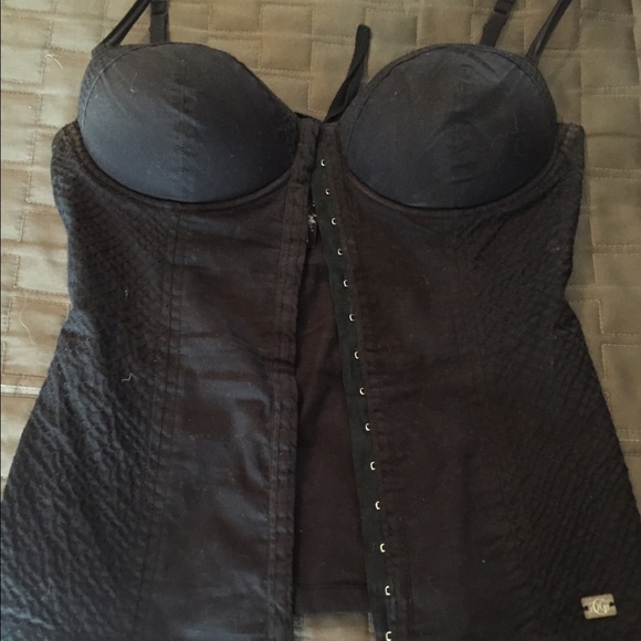 Sexy Guess Bustier with front hooks.