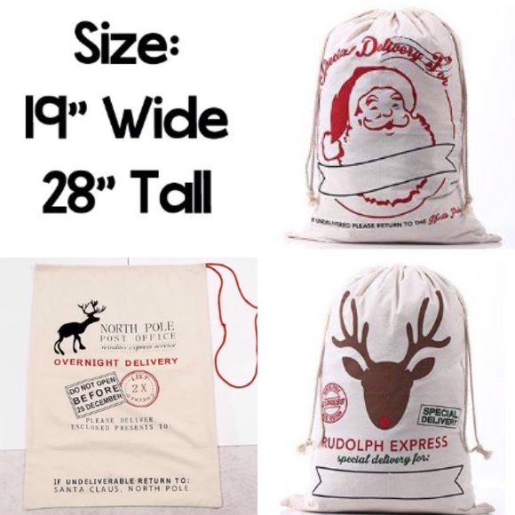 CUSTOM SANTA SACKS