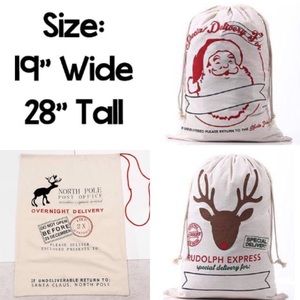 CUSTOM SANTA SACKS