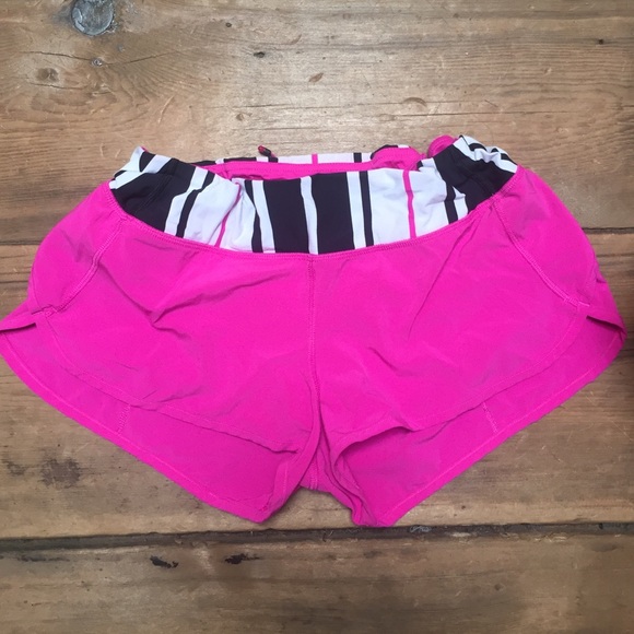 Pink Lululemon Shorts Size 6