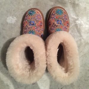 Floral UGG boots!