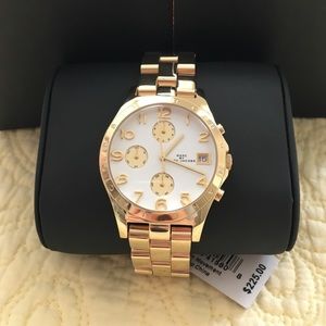 NWT Marc by Marc Jacobs gold tone watch ✨