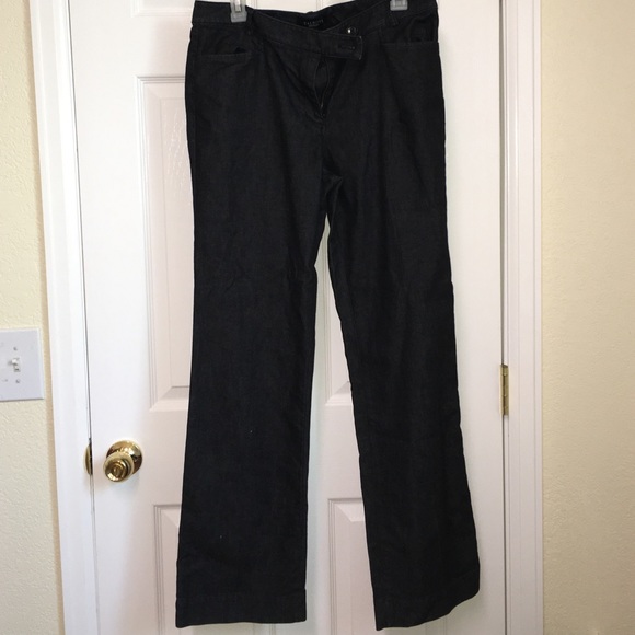 Black wide leg jeans!