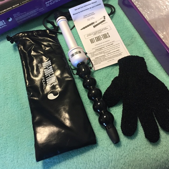 Hot Shot Tools Black Pearl Bubble Hair Wand