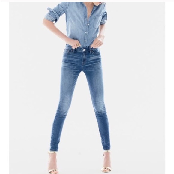 J Crew High Rise Skinny Jeans